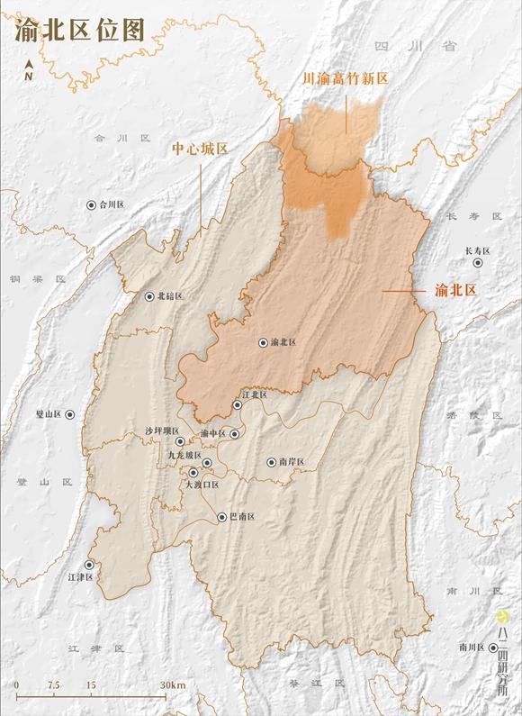 渝北是哪里(渝北是重庆哪个位置)