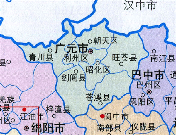 广元市有多少人口(广元市各区县人口排名)