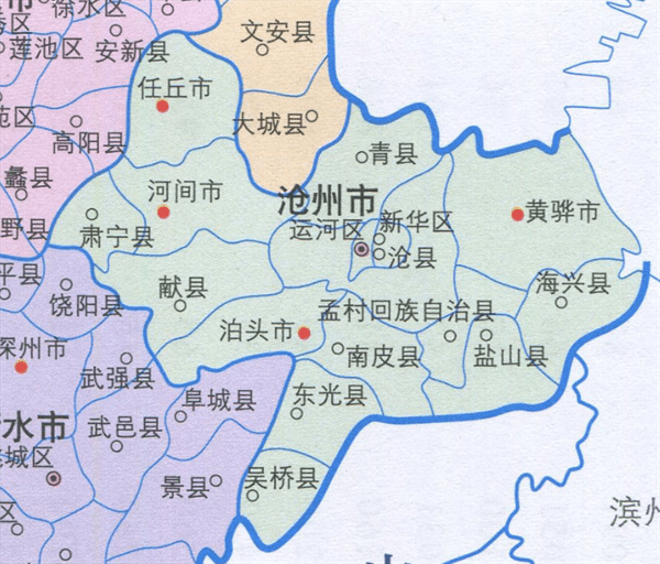 沧州市区人口有多少(沧州各区县人口数量)