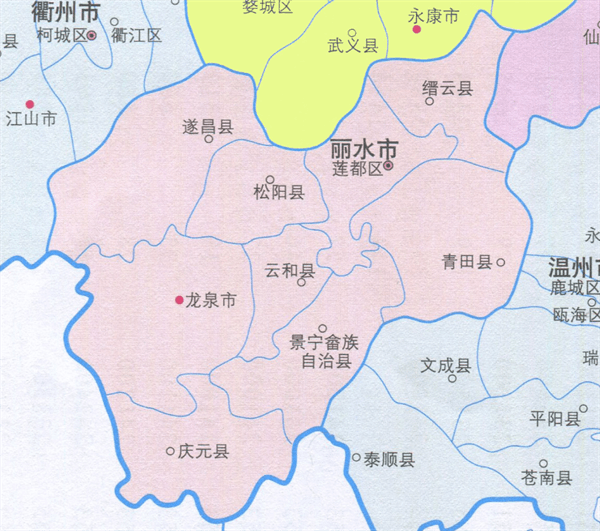丽水市有多少人口(丽水市各区县人口排名)