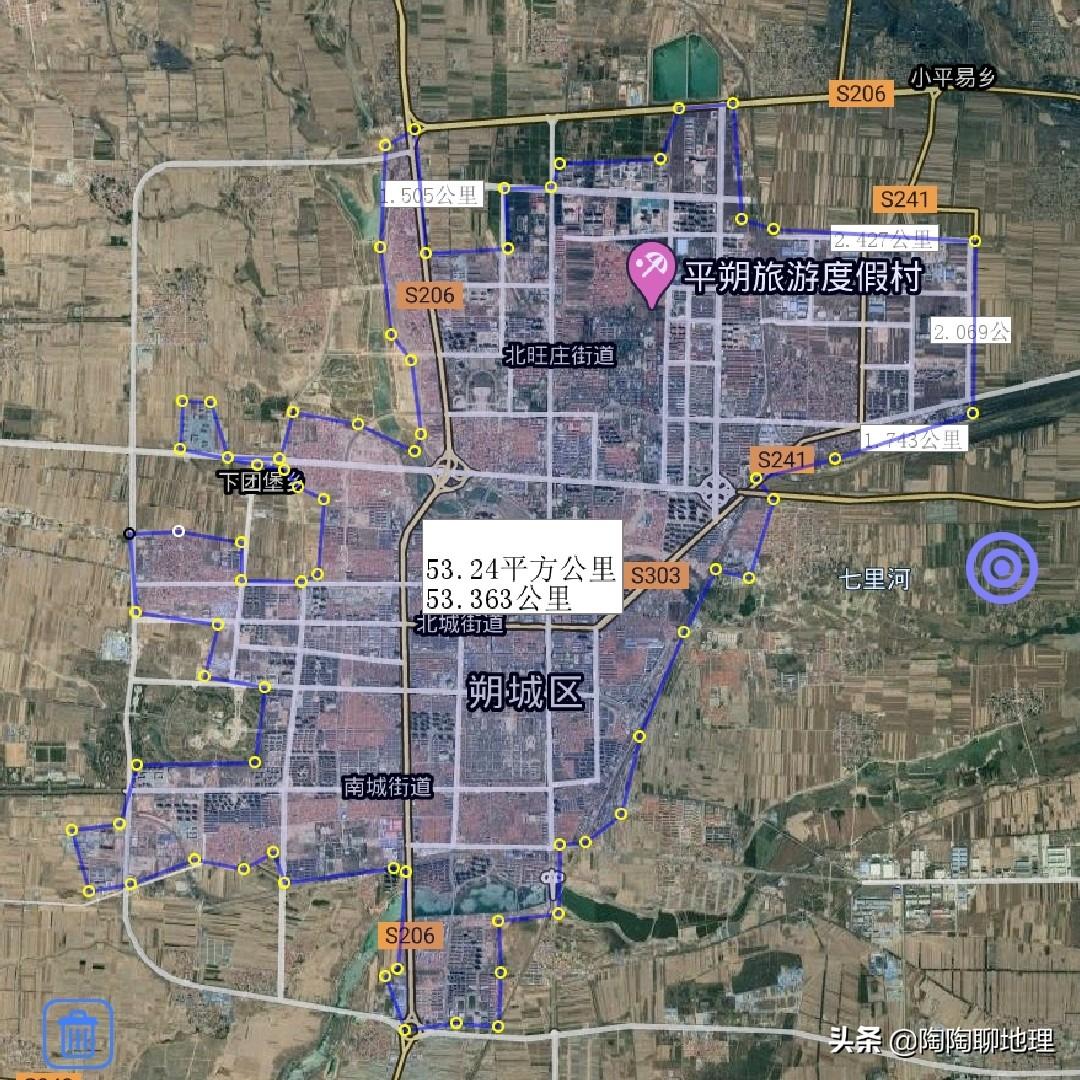朔州市哪个县面积最大(山西朔州市各区县建成区排名)