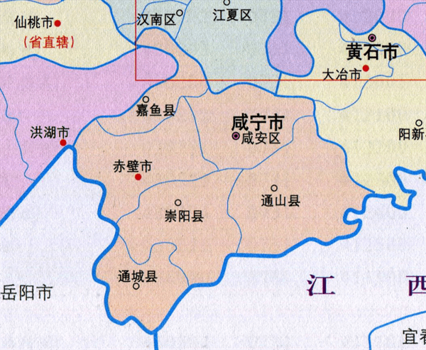 咸宁市有多少人口(咸宁市各县人口排名)