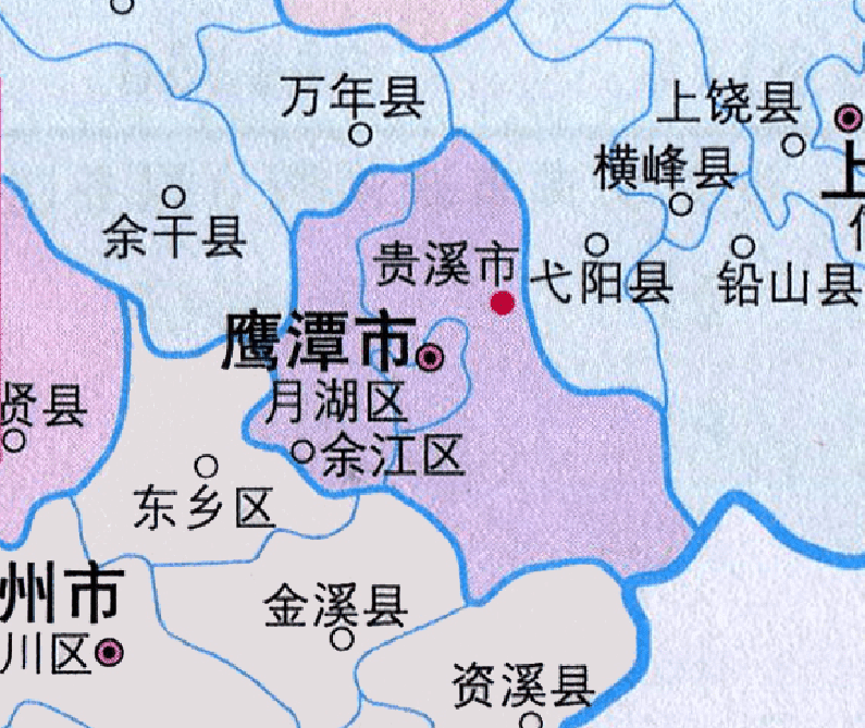 鹰潭市有多少人口(鹰潭市各区县人口排名)