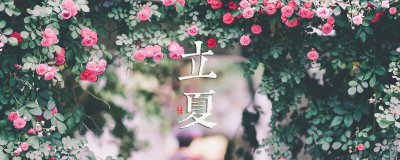 ​立夏是什么意思 为什么叫立夏