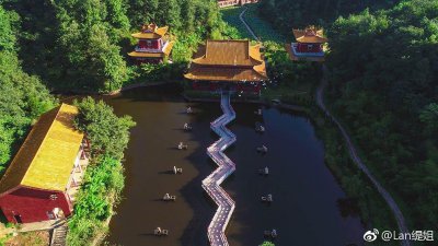 ​六安大别山石窟风景区，地处大别山余脉的东部一角