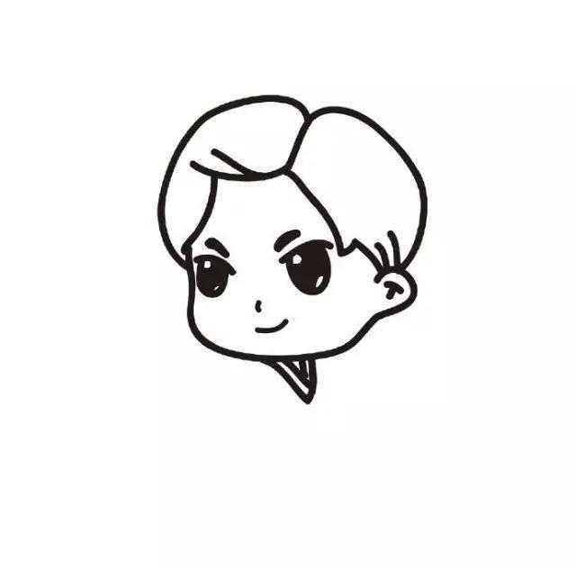 简笔画｜教你九步学会画杨洋