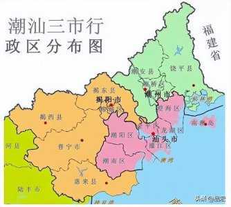 ​潮汕地区一分为三个地级市的时候，为什么说普宁争不过揭阳?