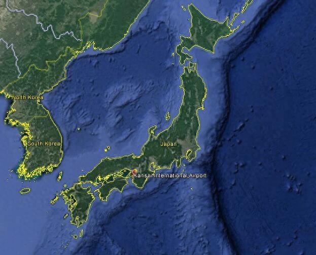 这座由填海造陆形成的机场，它是关西机场