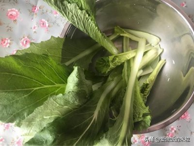 ​懒人版小白菜汤，做法简单，只用10分钟，口感清爽不油腻