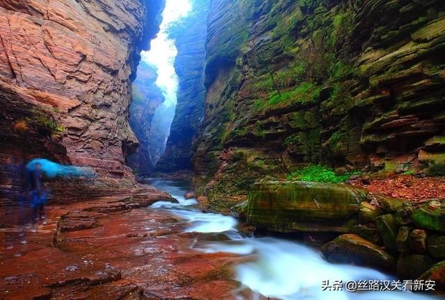 龙潭大峡谷第一个景区是什么（新安山水胜迹之龙潭大峡谷）(8)