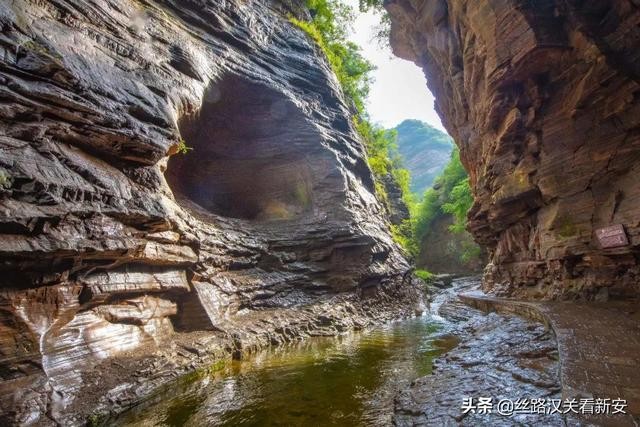 龙潭大峡谷第一个景区是什么（新安山水胜迹之龙潭大峡谷）(5)