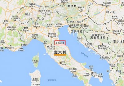 ​被意大利包围的小国——圣马力诺