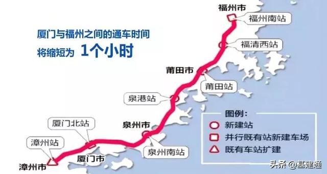 国家规划的高铁干线（350时速的沿海高铁即将连通）(10)