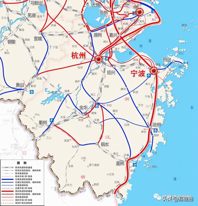 国家规划的高铁干线（350时速的沿海高铁即将连通）(9)