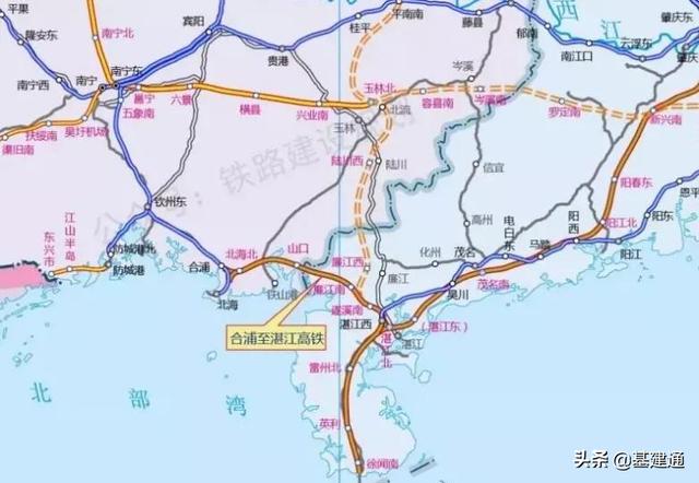 国家规划的高铁干线（350时速的沿海高铁即将连通）(13)