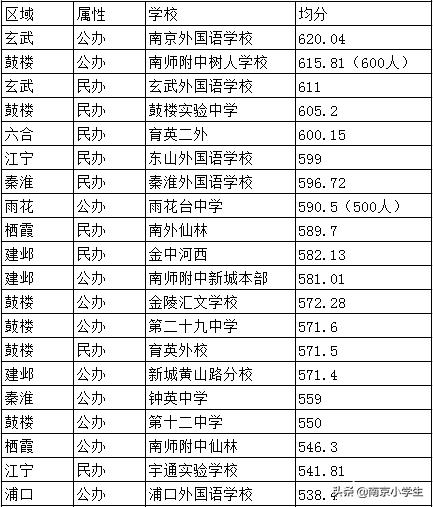 南京各区初中学校排行（南京最牛6所公办初中）(2)