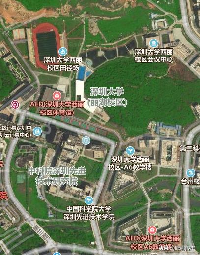 十秒看懂深圳大学地理布局（高清卫星图）