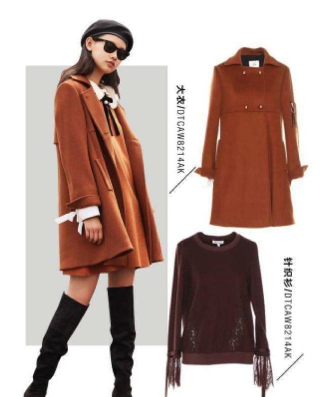 焦糖色大衣这5个风格搭配,减龄又高级,男友:可以剁手了