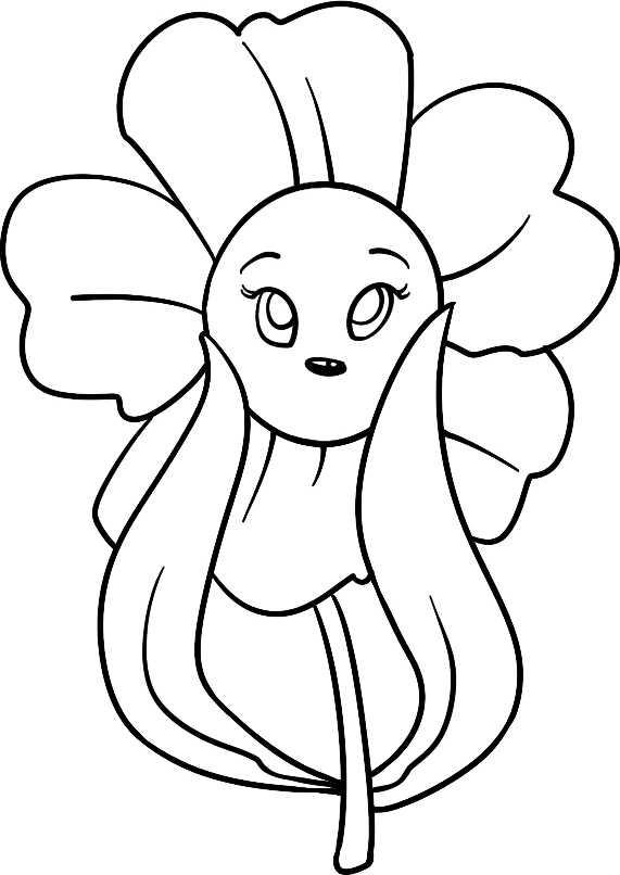 简笔画花草画法（分步骤讲解三种花儿简笔画）(12)