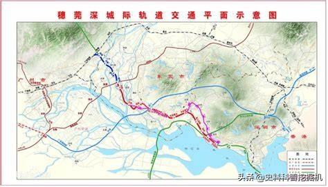 穗莞深城轨最新线路图及票价（粤港澳大湾区穗莞深城际铁路轨道站点一览图）(5)