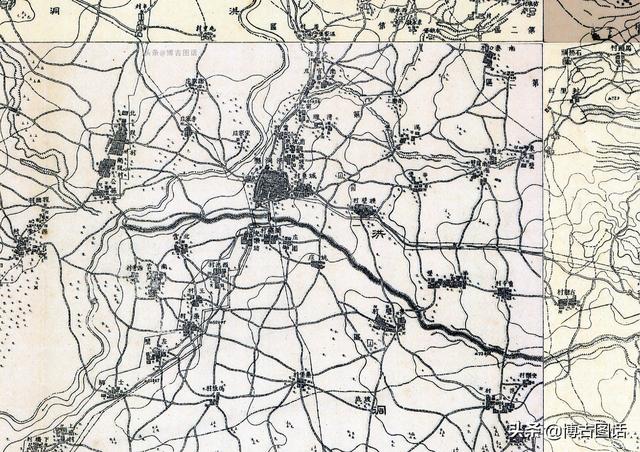 临汾市各县地理分布(山西临汾及周边二十县1938年高清地图)(20)