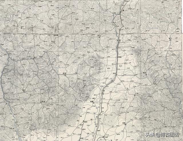 临汾市各县地理分布(山西临汾及周边二十县1938年高清地图)(1)