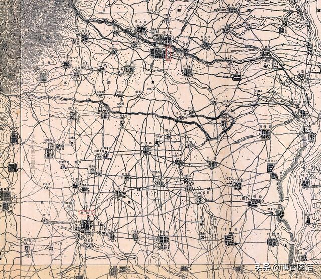 临汾市各县地理分布(山西临汾及周边二十县1938年高清地图)(4)