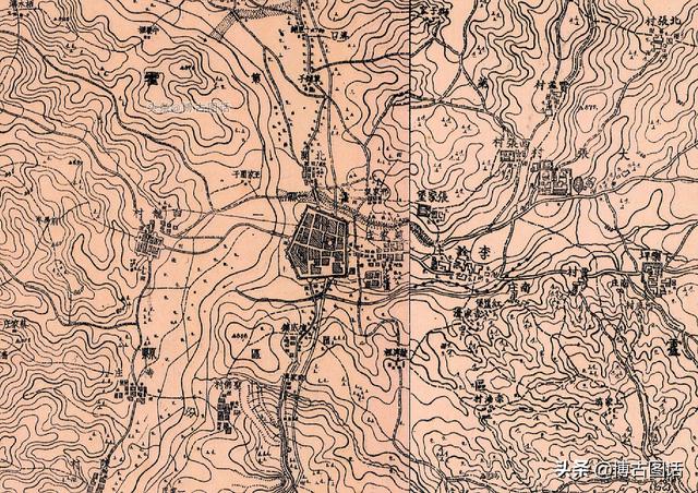 临汾市各县地理分布(山西临汾及周边二十县1938年高清地图)(17)