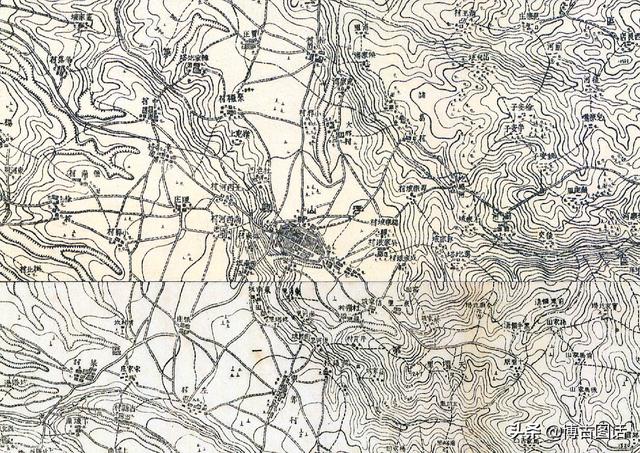 临汾市各县地理分布(山西临汾及周边二十县1938年高清地图)(22)