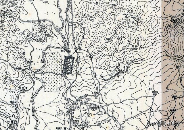 临汾市各县地理分布(山西临汾及周边二十县1938年高清地图)(19)