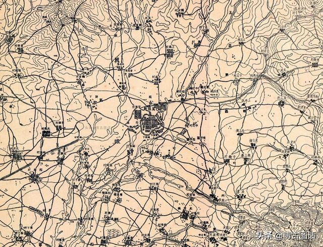 临汾市各县地理分布(山西临汾及周边二十县1938年高清地图)(7)