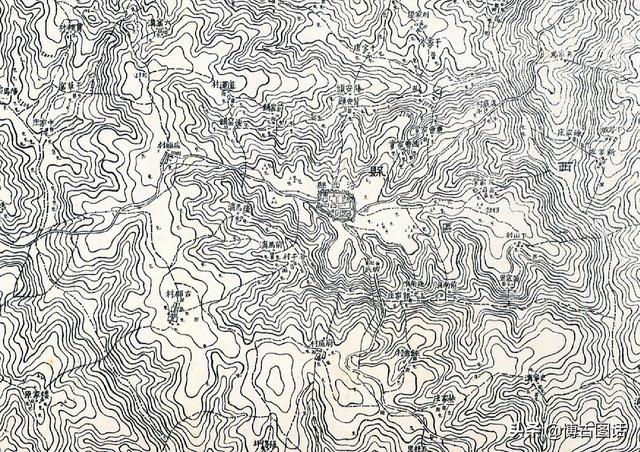 临汾市各县地理分布(山西临汾及周边二十县1938年高清地图)(15)