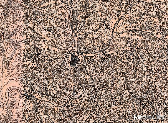 临汾市各县地理分布(山西临汾及周边二十县1938年高清地图)(16)