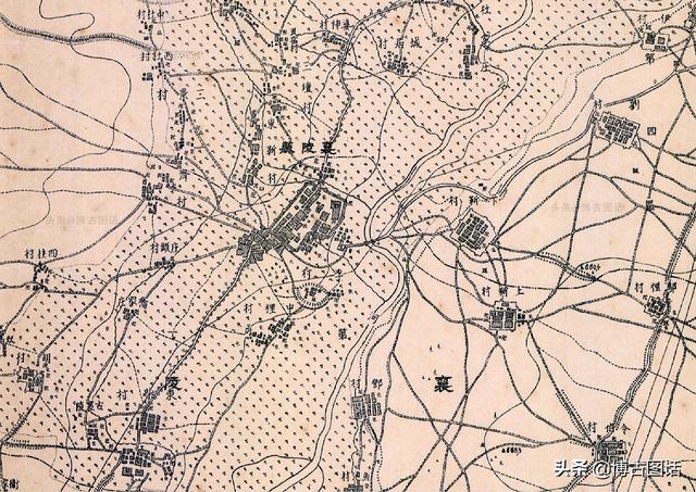 临汾市各县地理分布(山西临汾及周边二十县1938年高清地图)(3)
