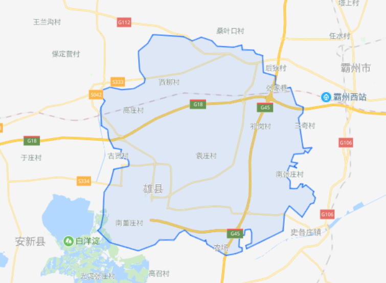 雄县在哪个省哪个市(雄县属于哪个市)