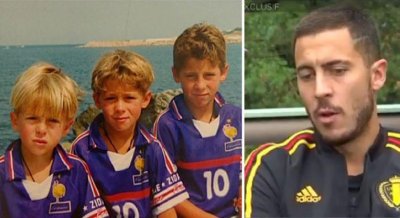 ​阿扎尔：我是比利时人，但我一直支持法国队