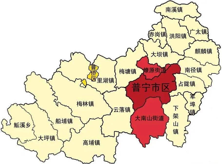 普宁市属于哪个市(普宁市地理位置)