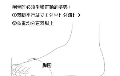 脚围指的是什么,如何测量宝宝脚长图2