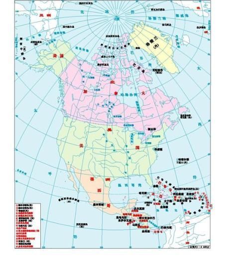 北美洲有哪些国家