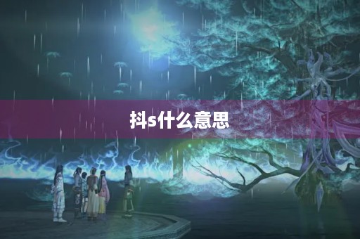 抖s什么意思