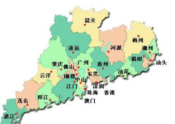 广州有哪些城市,广州省有多少市和区图4