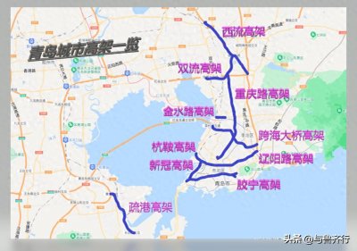 ​排山倒海的青岛市高架桥——“东斜西独”
