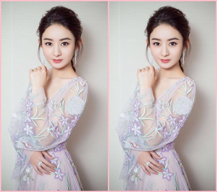 姓“赵”最美七位女明星，赵薇垫底，第一实至名归！