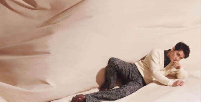 王凯的硬照表现力超好，在柔软舒适的背景下演绎岁月静好，很惬意