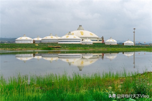 呼和塔拉草原太美了,运动中心是内蒙古成立70周年大庆的主会场