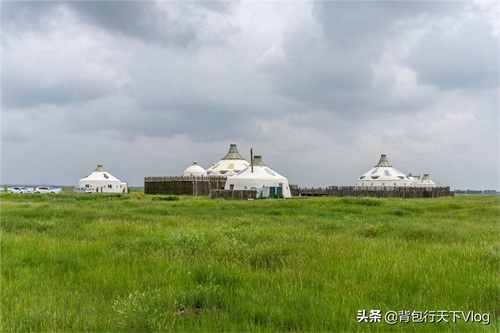 呼和塔拉草原太美了,运动中心是内蒙古成立70周年大庆的主会场