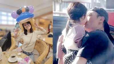 ​林心如6岁女儿正脸照曝光，五官精致很像霍建华，比妈妈还要好看