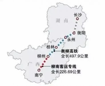 ​南衡高铁决定了桂玉湛高铁必走西线