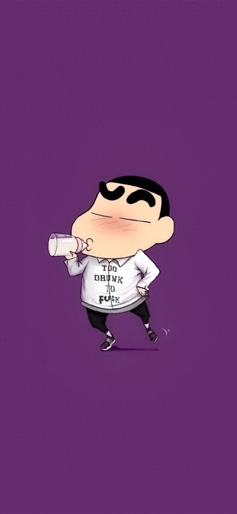 手机壁纸 | 大象，大象，蜡笔小新の迷之舞