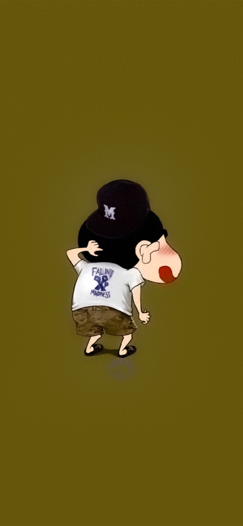 手机壁纸 | 大象，大象，蜡笔小新の迷之舞